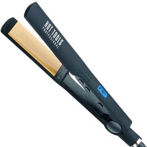 Hot Tools Straightener Nano Ceramic Wide Plate 1¼" Digital Salon Flat Iron